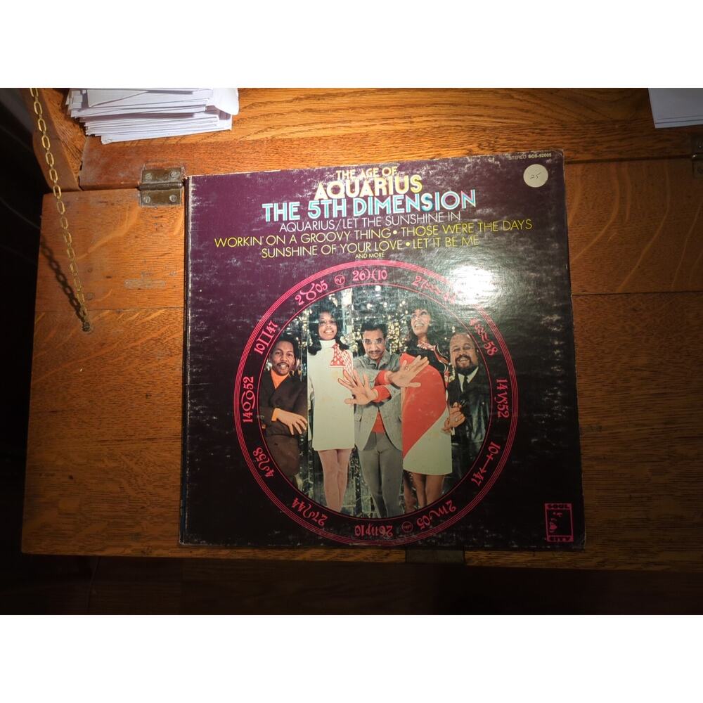 The 5th Dimension - The Age Of Aquarius - 1969 Vinyl LP SCS-92005 Record